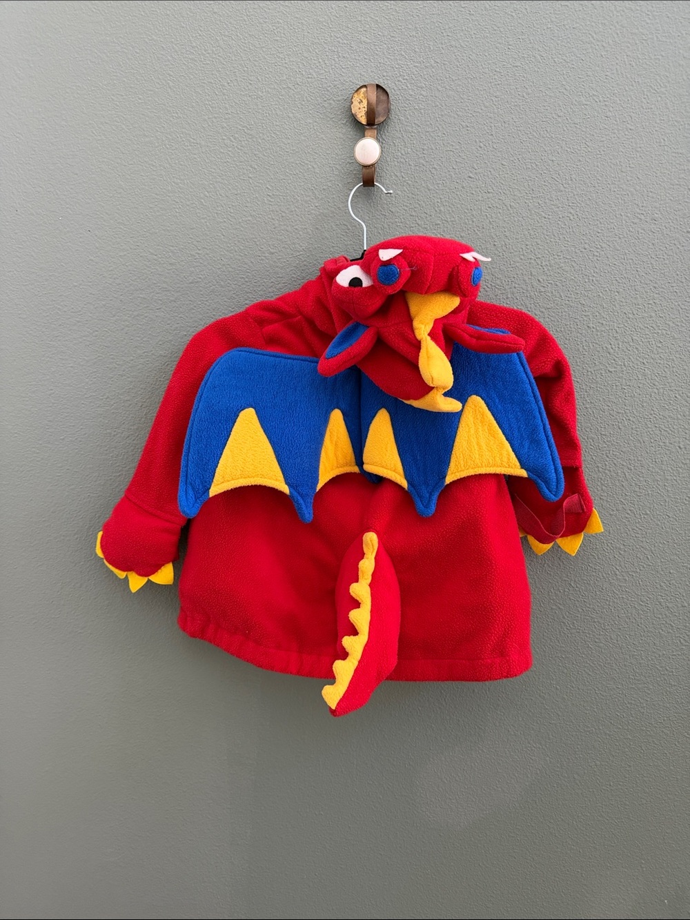 VTG Dragon Costume Toddler Sz 2/3T Old Navy